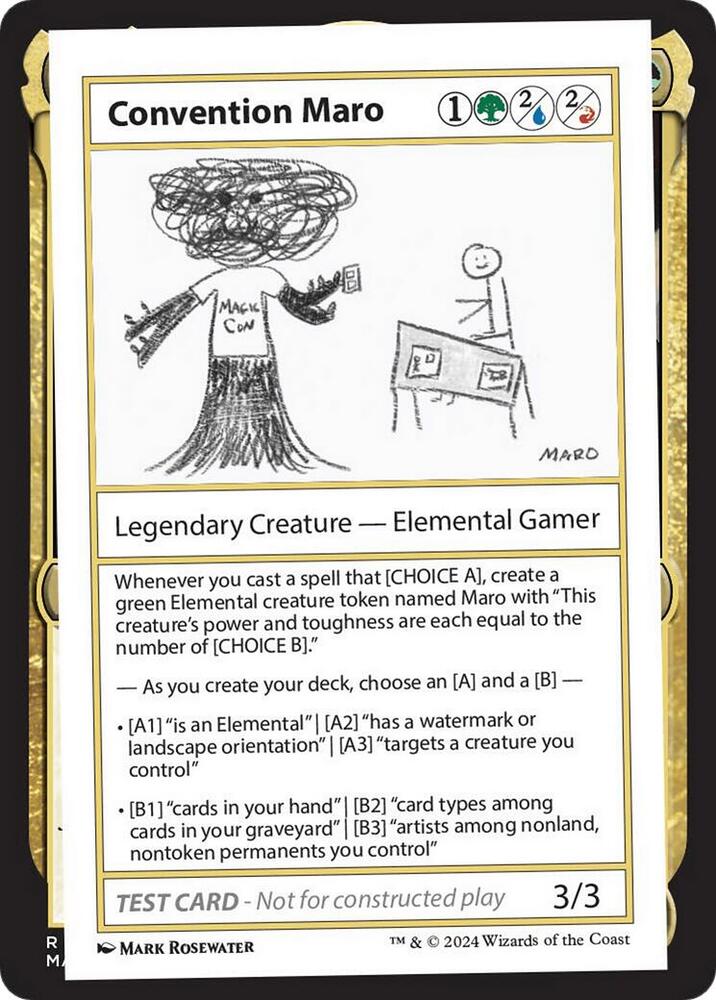 Convention Maro - Mystery Booster: Convention Edition Exclusives - Magic: The Gathering Convention Maro - Mystery Booster: Convention Edition Exclusives - Magic: The Gathering