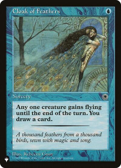 Cloak of Feathers (The List) from PLST #POR-44, Magic: The Gathering card