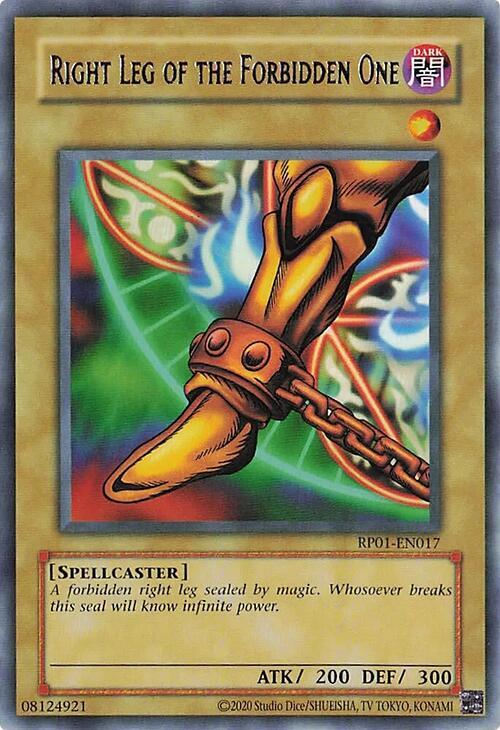 Right Leg of the Forbidden One - Retro Pack (2020 Date Reprint