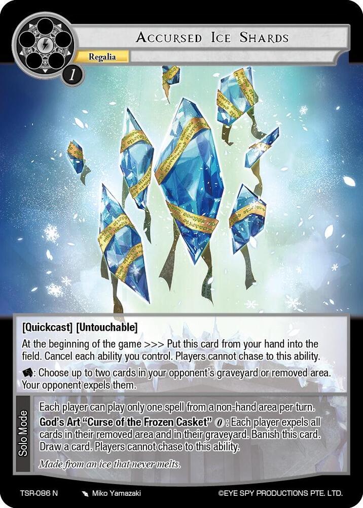 Accursed Ice Shards