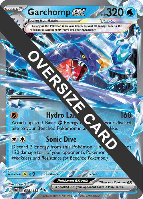 Garchomp ex 038/182 from Jumbo Cards