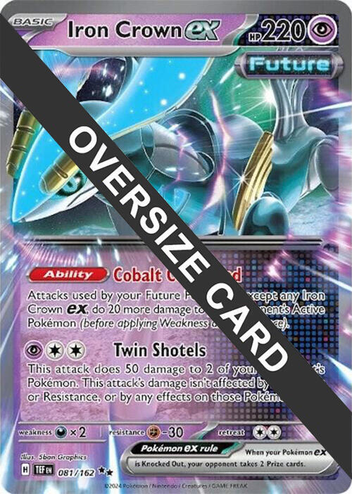 Iron Crown ex 081/162 from Jumbo Cards