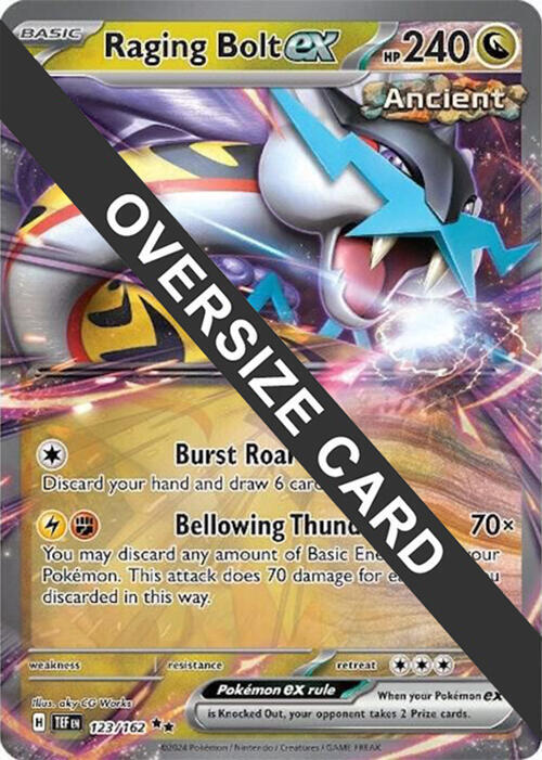 Raging Bolt ex 123/162 from Jumbo Cards