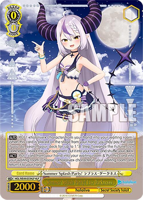 Summer Splash Party! La+ Darknesss (HLP)