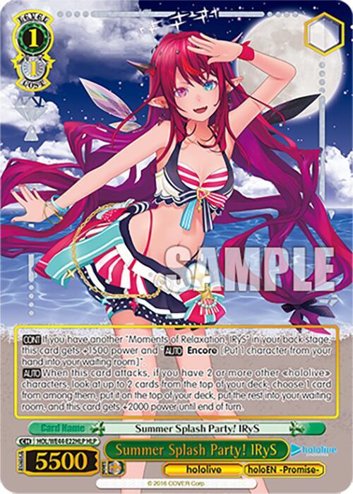 Summer Splash Party! IRyS (HLP) - hololive production Summer