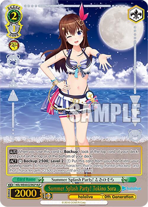 【PSA10】Summer splash party ときのそら Summer Splash Party! Tokino Sora (HLP) - hololive production