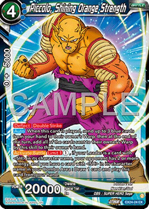 Piccolo, Shining Orange Strength - Expansion Deck Box Set 24
