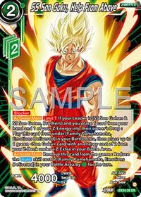 SS Son Goku, Help From Above card art