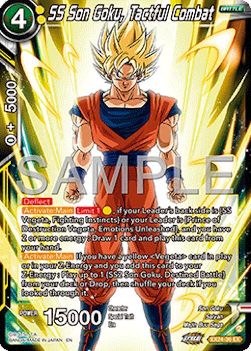 SS Son Goku, Tactful Combat - Expansion Deck Box Set 24: Premium