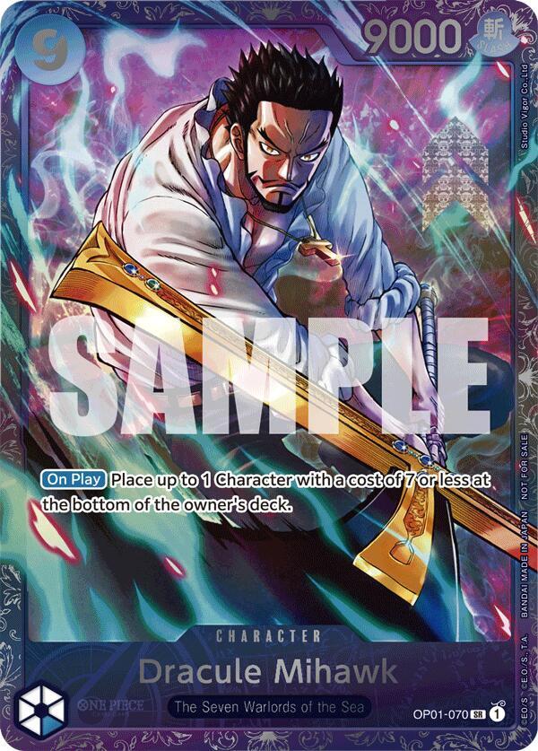 Dracule Mihawk (Treasure Cup 2024) - One Piece Promotion Cards