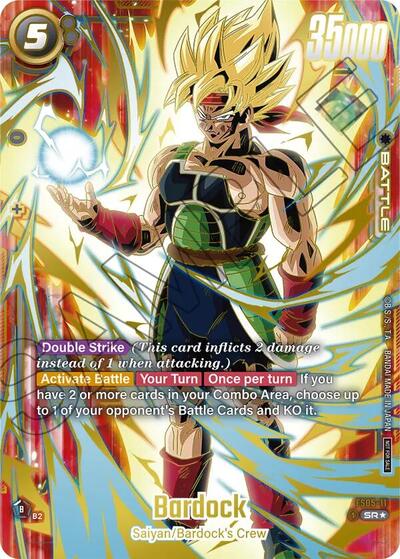 Bardock - FS05-11 (Championship 2024-2025 Regionals) card