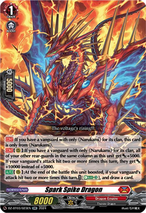 Spark Spike Dragon - DZ-BT03: Dimensional Transcendence