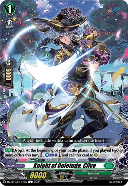Knight of Quietude, Clive