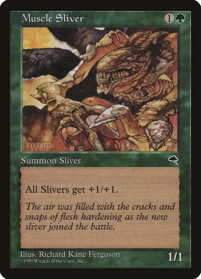 Muscle Sliver - Tempest - Magic: The Gathering - TCGplayer.com