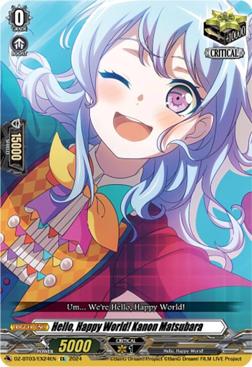 Hello Happy World Kanon Matsubara EX Price & Card Details — DZ