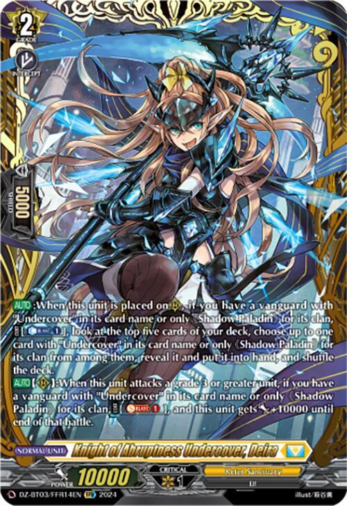 Knight of Abruptness Undercover, Deira (FFR) - DZ-BT03