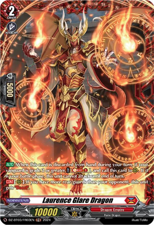 Laurence Glare Dragon (FR) - DZ-BT03: Dimensional Transcendence