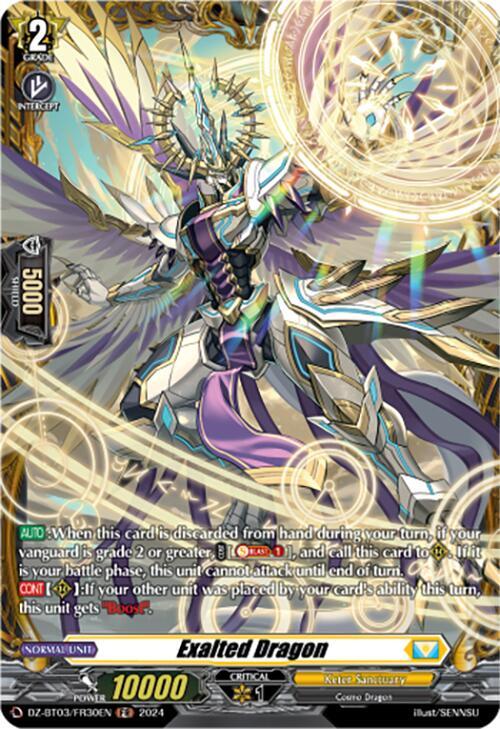 Exalted Dragon (FR) - DZ-BT03: Dimensional Transcendence