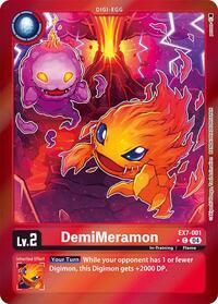 DemiMeramon (Foil) - Digimon LIBERATOR - Digimon card