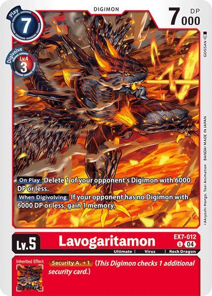 Lavogaritamon - Digimon LIBERATOR - Digimon Card Game - TCGplayer.com