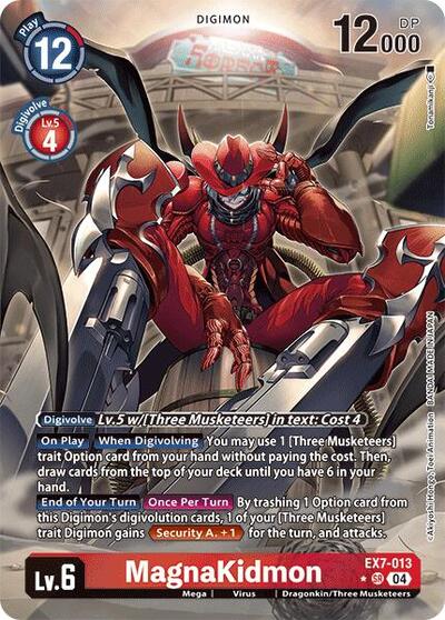 MagnaKidmon (Alternate Art) card