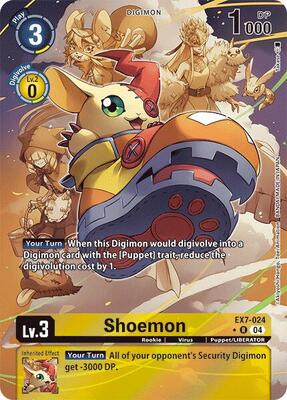 Shoemon (Alternate Art) - Digimon LIBERATOR - Digimon Card Game
