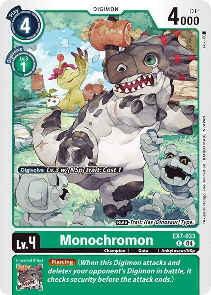 Monochromon - Digimon LIBERATOR - Digimon Card Game - TCGplayer.com