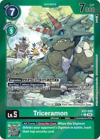 Triceramon (Foil) - Digimon LIBERATOR - Digimon card