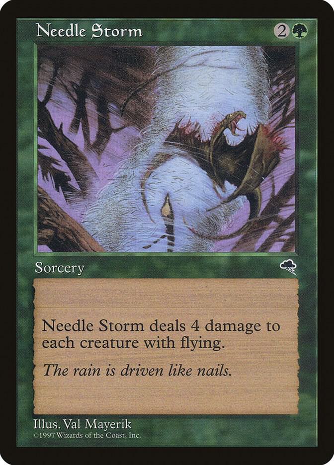 Needle Storm 241 card