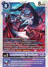 LadyDevimon (X Antibody) - Digimon LIBERATOR - Digimon card
