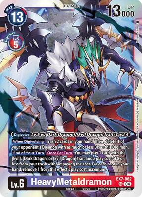 HeavyMetaldramon - Digimon LIBERATOR - Digimon Card Game