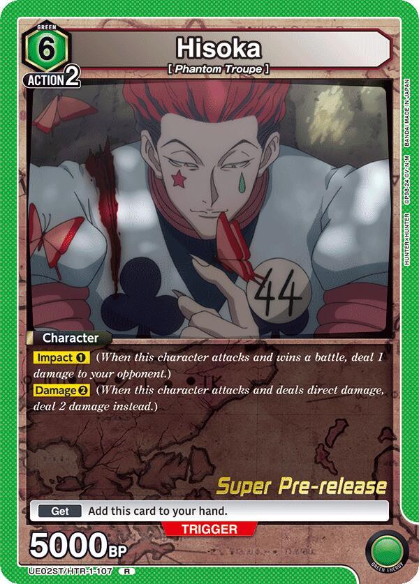 Hisoka - UE02ST: HUNTER X HUNTER Super Pre-Release Starter Deck