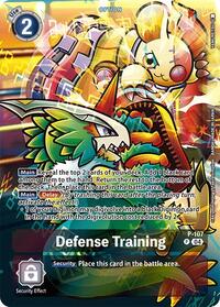 Defense Training (Starter Deck 19 Exclusive) - Digimon Promotion Cards - Digimon card