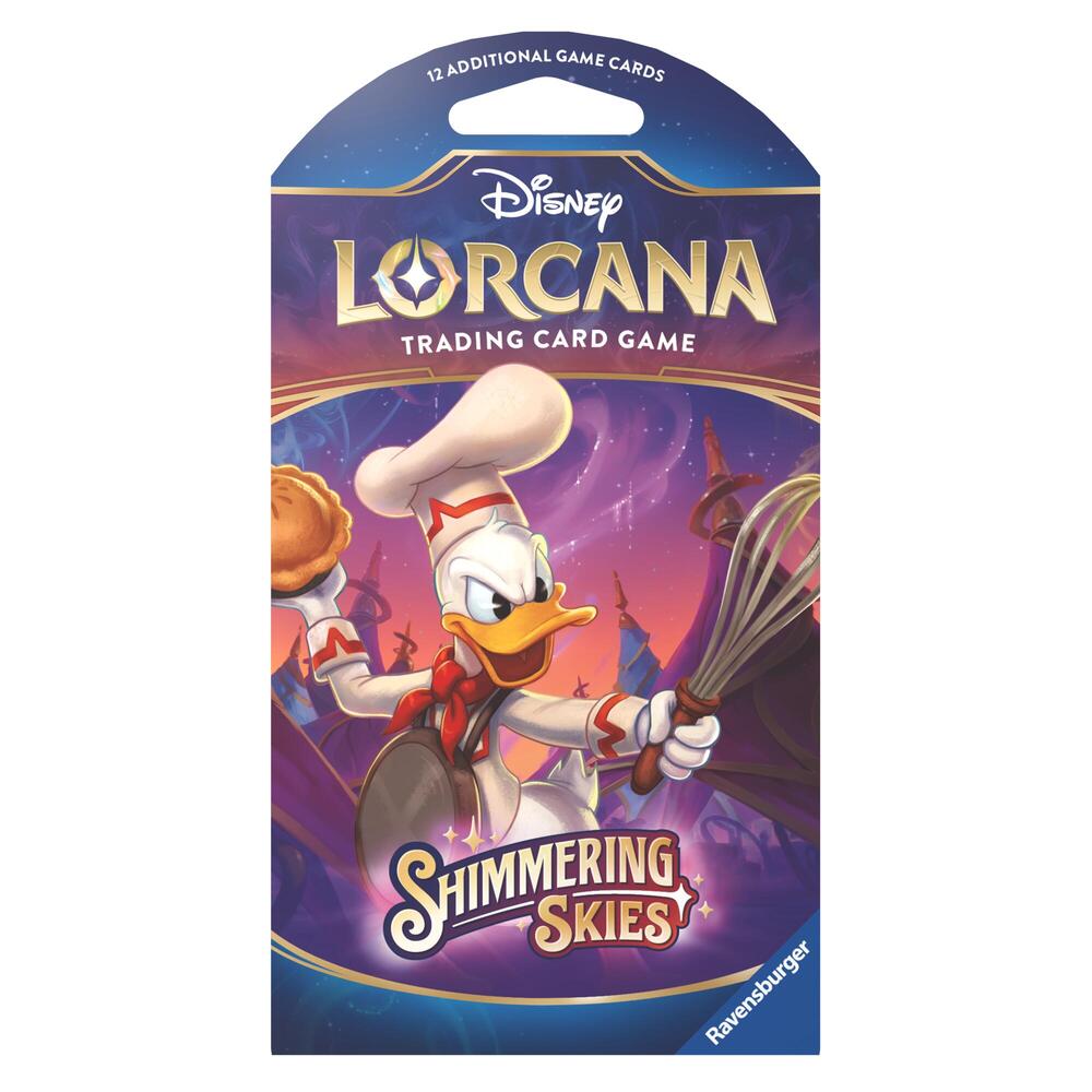 Disney Lorcana: Shimmering Skies Sleeved Booster Pack - Shimmering