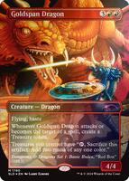Goldspan Dragon (Rainbow Foil) - Secret Lair Drop Series - Magic