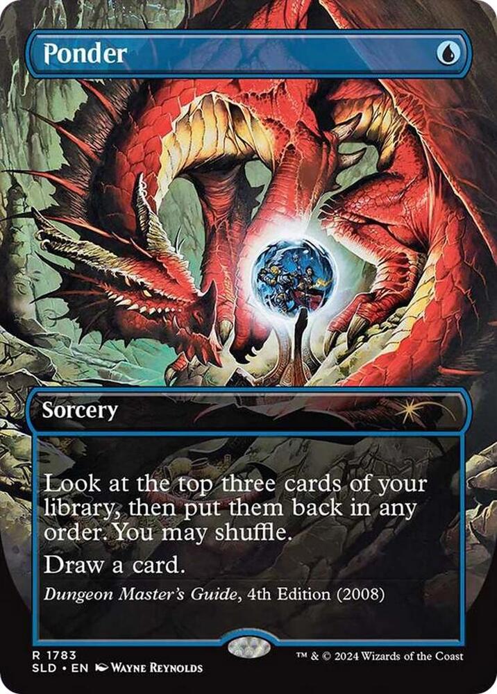 Ponder (1783) - Secret Lair Drop Series - Magic: The Gathering