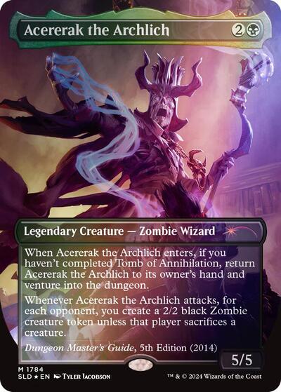 Acererak the Archlich Rainbow Foil
