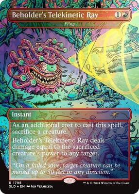 Beholder's Telekinetic Ray - Fling