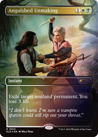 Anguished Unmaking 1800 Rainbow Foil