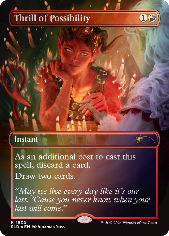 Thrill of Possibility (Rainbow Foil) - Secret Lair Drop Series