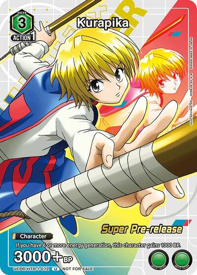 Kurapika (Super Pre-Release Event Participation) UE02ST: HUNTER X HUNTER Super Pre-Release Starter Deck card price