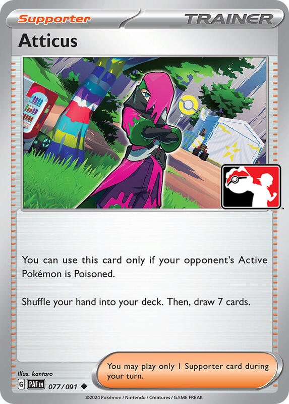 Atticus 077/091 from Prize Pack Series Cards