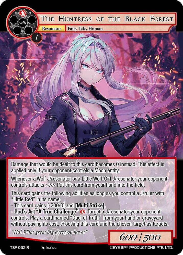 The Huntress of the Black Forest