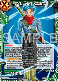 Trunks, Future Protector card art