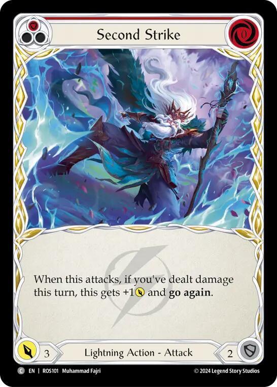 Second Strike (Red) - Rosetta - Flesh and Blood TCG - TCGplayer.com