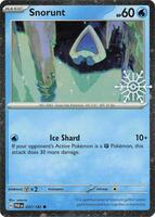 Snorunt - 037/182 (Holiday Calendar) - Miscellaneous Cards