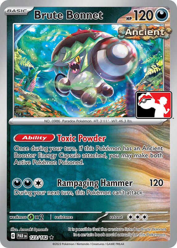 Brute Bonnet 123/182 from Prize Pack Series Cards