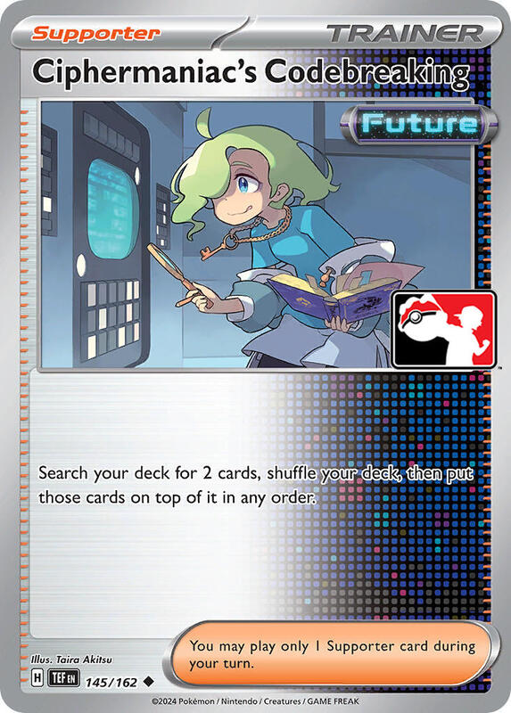 Ciphermaniac's Codebreaking 145/162 from Prize Pack Series Cards
