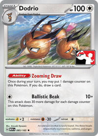 Dodrio (Prize Pack Series Cards)