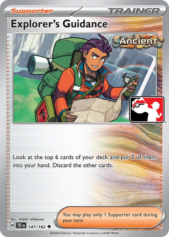 Explorer's Guidance 147/162 from Prize Pack Series Cards